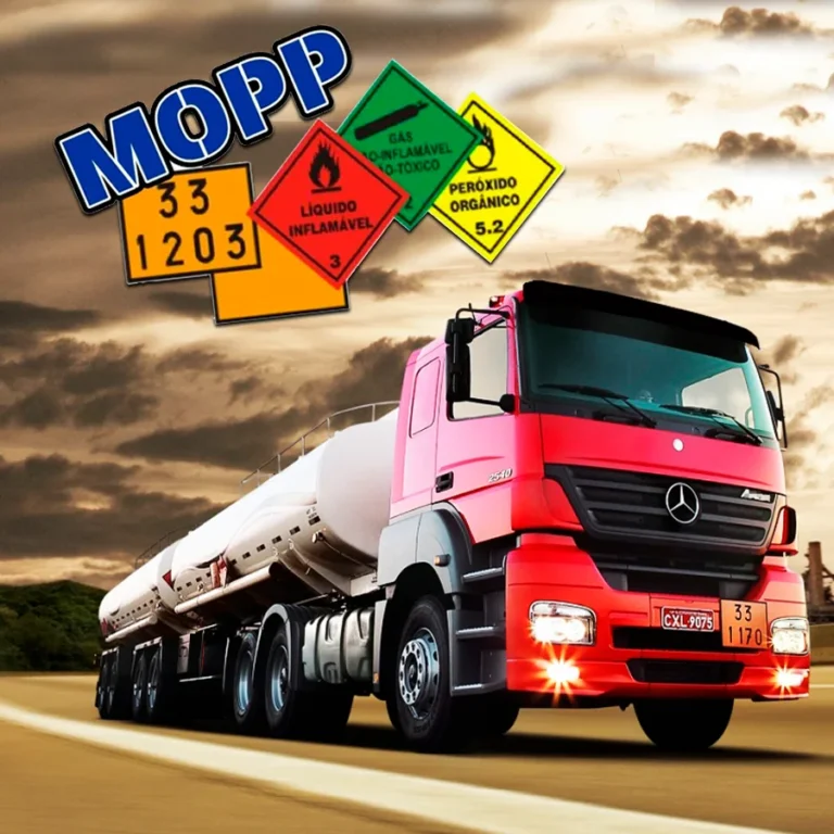 Condutor de Produtos Perigosos “MOPP” – “TPP” –  (Atualização)